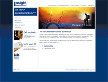 Tablet Screenshot of insightemployment.co.uk